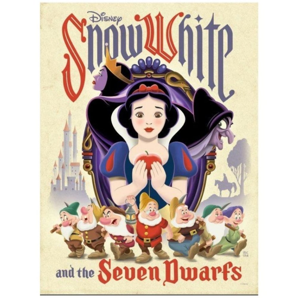 Disney Snow White poster by Eric Tan